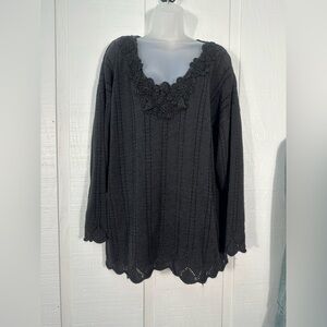 Diana Marco Womens Black Sweater No Size EUC